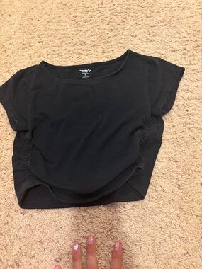Old Navy Active Black Performance Crop Top